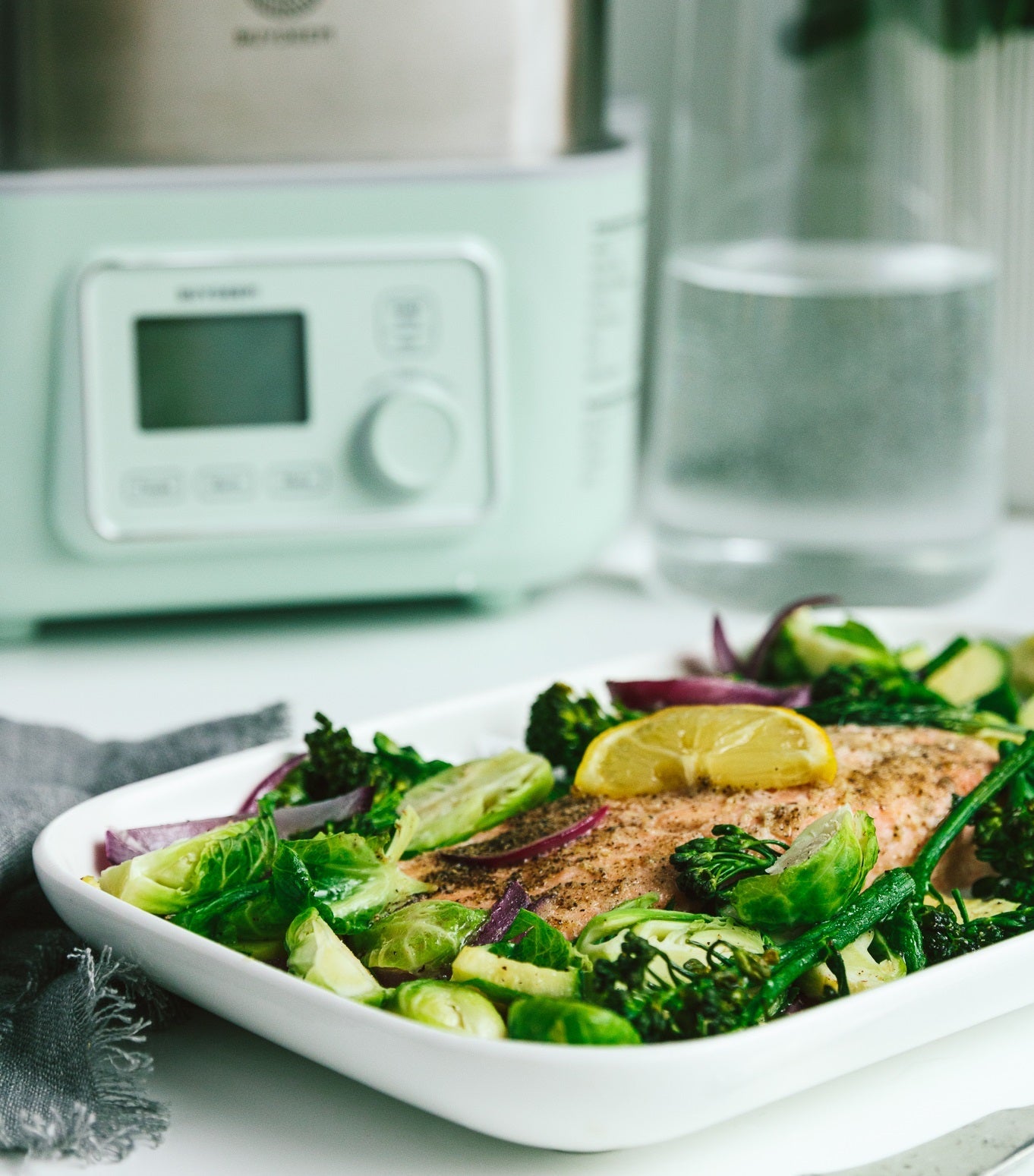 Steamed Salmon al Papillote Recipe