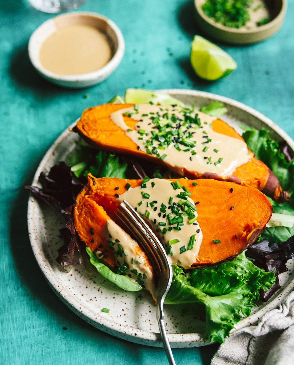 Sweet potatoes cooked by food steamer