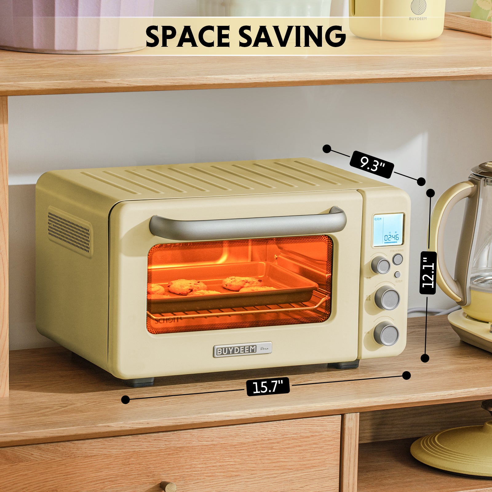 Multi-functional Mini Toaster Oven Dora, 12QT