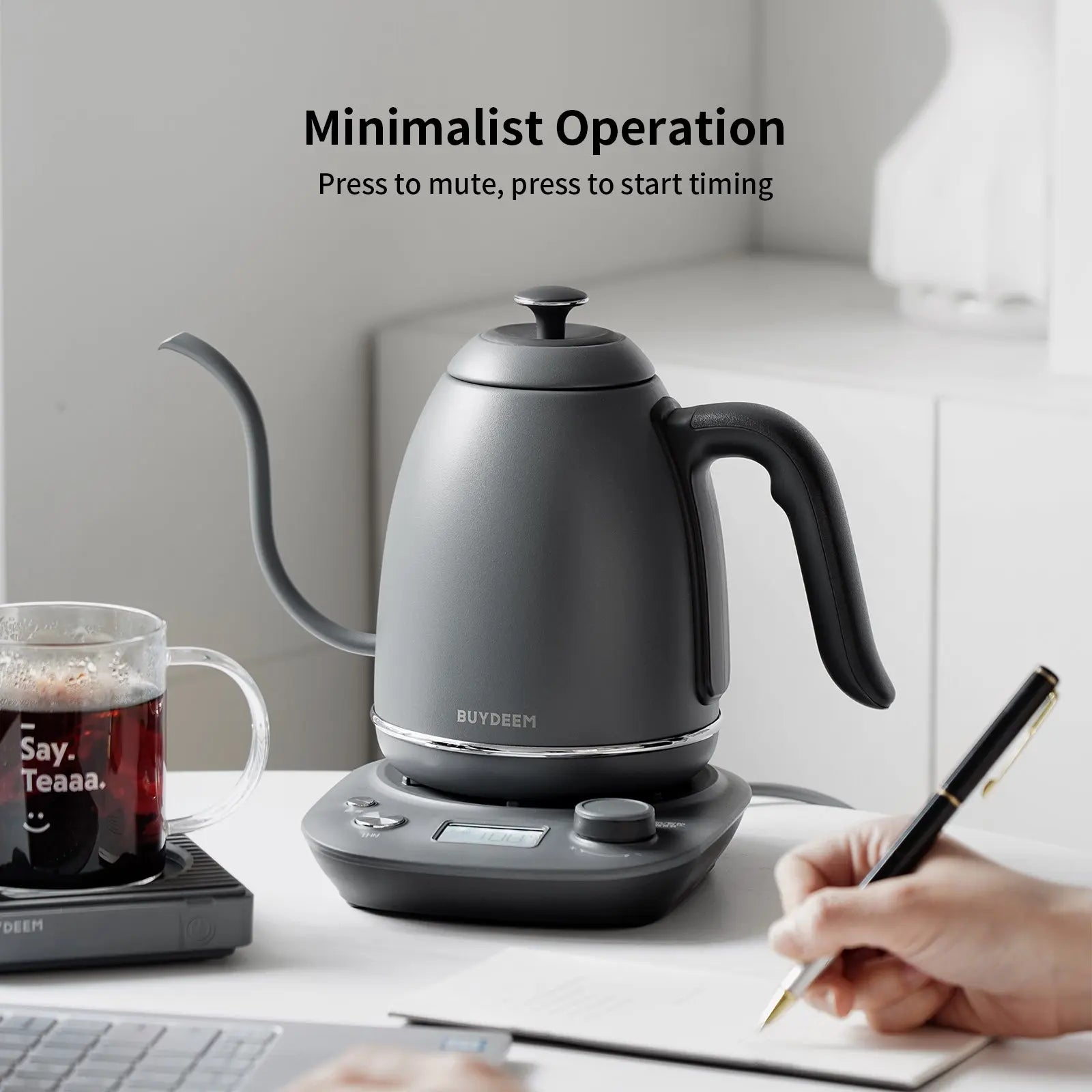 BUYDEEM Electric Gooseneck Kettle BuydeemUS